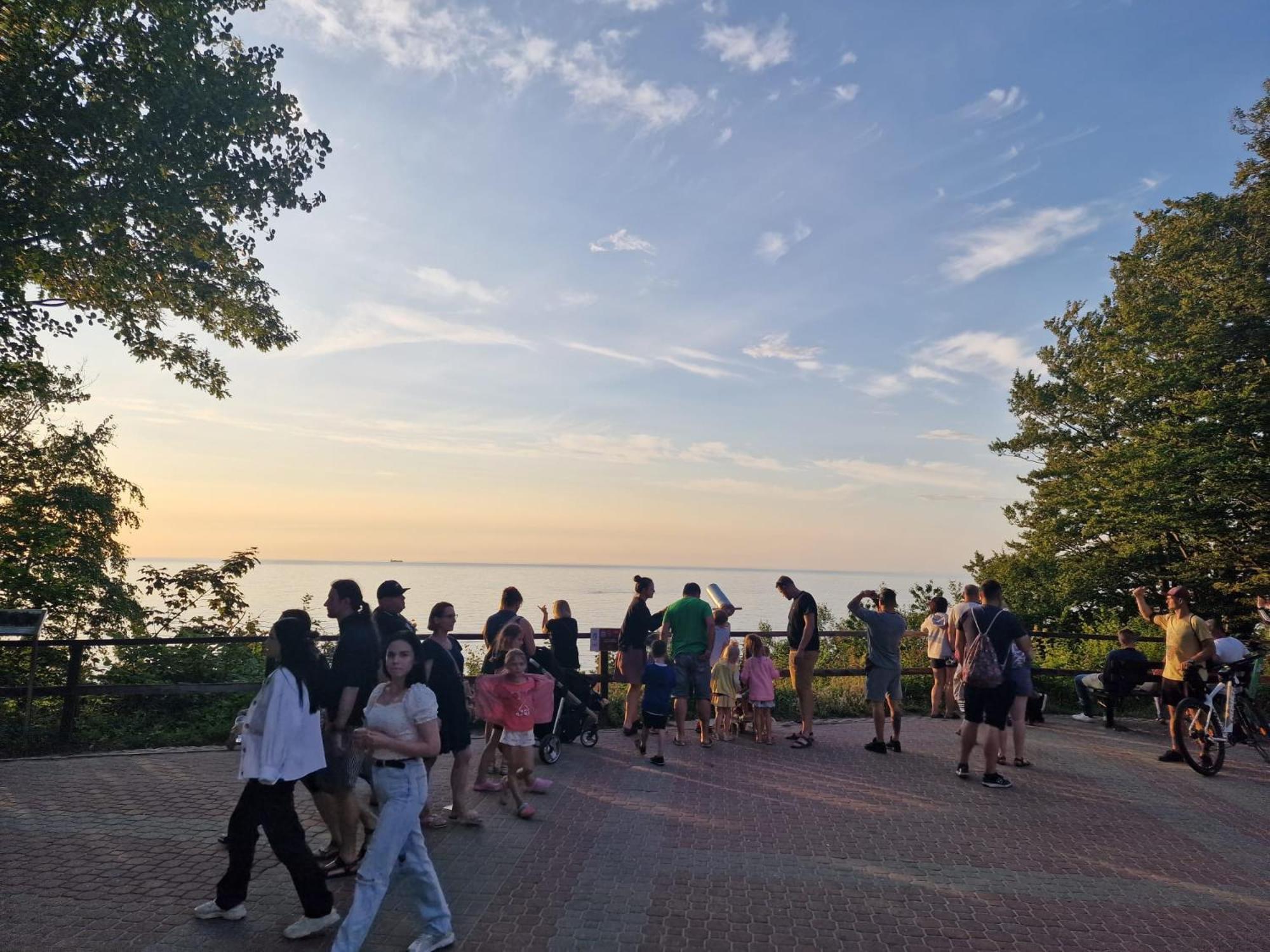 Osrodek Promenada- Domki Jastrzębia Góra Extérieur photo